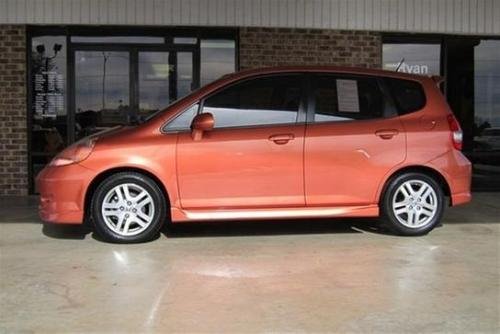 Photo of a 2008 Honda Fit in Blaze Orange Metallic (paint color code YR552M)