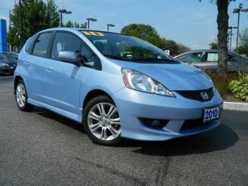 Photo of a 2009-2010 Honda Fit in Tidewater Blue Metallic (paint color code B549M)