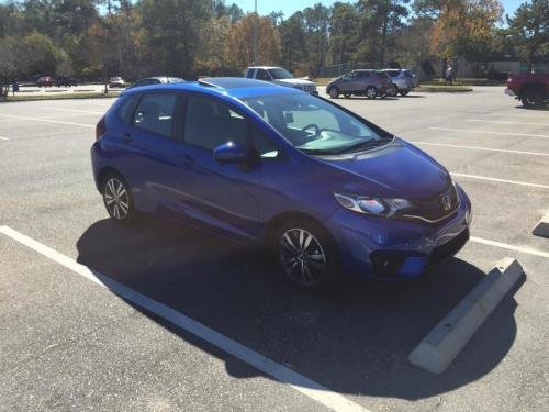 Photo of a 2017 Honda Fit in Aegean Blue Metallic (paint color code B593M)