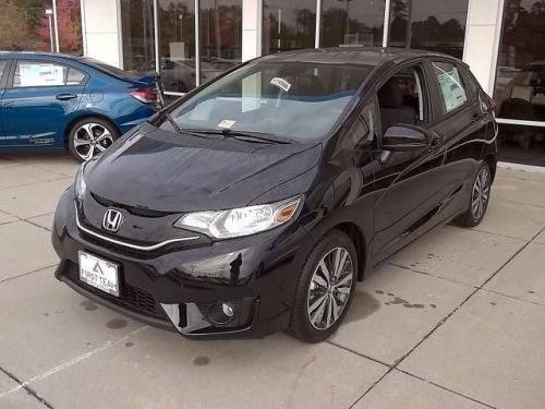 Photo of a 2015-2020 Honda Fit in Crystal Black Pearl (paint color code NH731P)