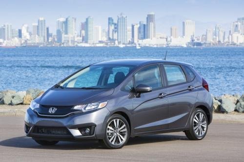 Photo of a 2015-2018 Honda Fit in Modern Steel Metallic (paint color code NH797M