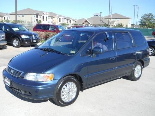 Photo of a 1997 Honda Odyssey in Mystic Blue Pearl (paint color code B80P)