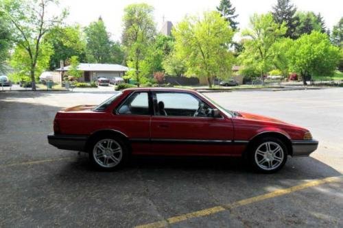 Photo of a 1985-1987 Honda Prelude in Phoenix Red (paint color code R51)