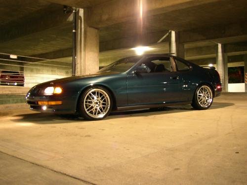 Photo of a 1992-1993 Honda Prelude in Brittany Blue-Green Metallic (paint color code BG23M