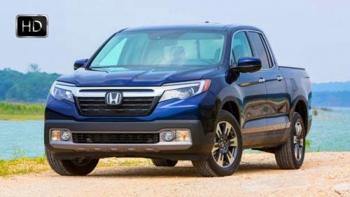Photo of a 2017-2023 Honda Ridgeline in Obsidian Blue Pearl (paint color code B588P