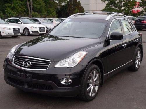 Photo of a 2008-2017 Infiniti EX in Black Obsidian (paint color code KH3)