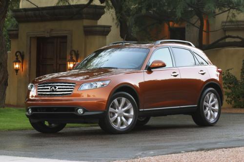 Photo of a 2005 Infiniti FX in Liquid Copper (paint color code R12)