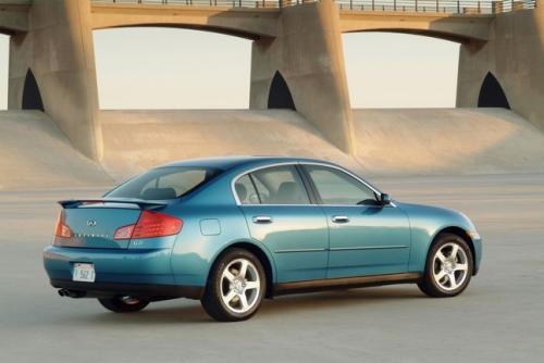 Photo of a 2003-2004 Infiniti G in Caribbean Blue (paint color code B16)