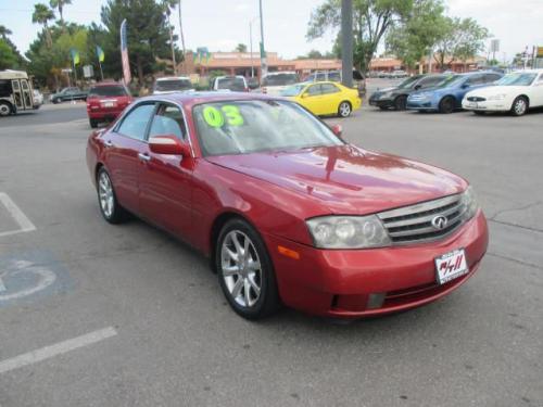 Photo of a 2004 Infiniti M in Garnet Fire (paint color code AY2)