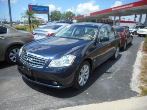 Photo of a 2006-2007 Infiniti M in Twilight Blue (paint color code BW5