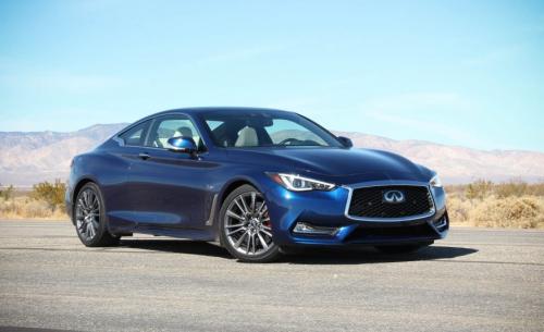 Photo of a 2019 Infiniti Q60 in Iridium Blue (paint color code RAY)