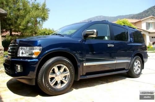 Photo of a 2007 Infiniti QX in Pacific Sapphire (paint color code BW9)