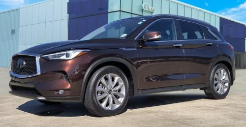 Photo of a 2020-2021 Infiniti QX50 in Mocha Almond (paint color code CAS)