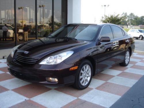 Photo of a 2002-2006 Lexus ES in Black Garnet Pearl (paint color code 3Q2)