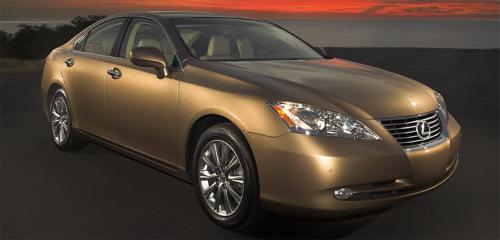 Photo of a 2007-2009 Lexus ES in Amber Pearl (paint color code 4T0)