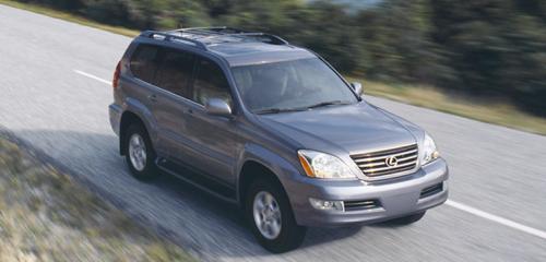 Photo of a 2003-2007 Lexus GX in Ash Blue Mica (paint color code 1E8)