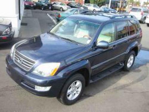 Photo of a 2003-2005 Lexus GX in Blue Meridian Pearl (paint color code 8R4)