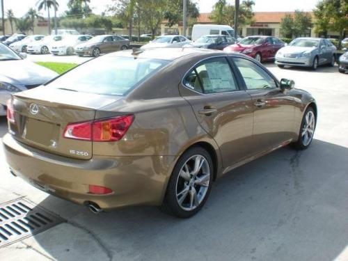 Photo of a 2009-2010 Lexus IS in Amber Pearl (paint color code 4T0)