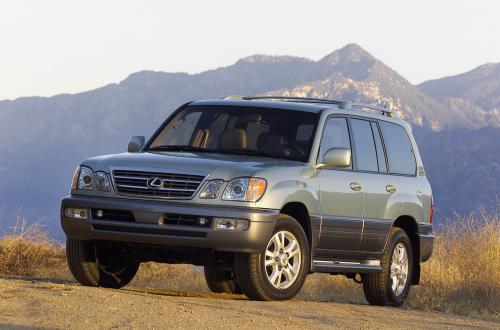 Photo of a 2005 Lexus LX in Eucalyptus Mica (paint color code 6T2)