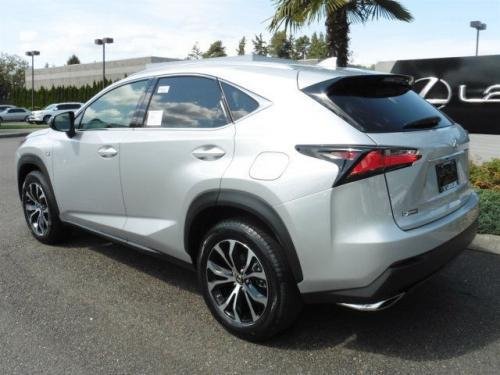 Photo of a 2015-2019 Lexus NX in Silver Lining Metallic (paint color code 1J4)