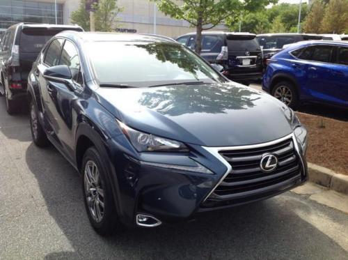 Photo of a 2015 Lexus NX in Meteor Blue Mica (paint color code 8W3)