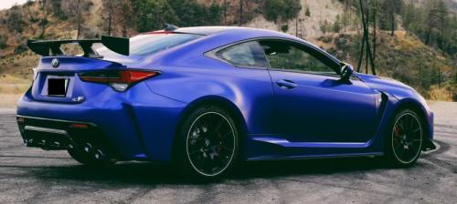 Photo of a 2022 Lexus RC in Electric Surge (paint color code 8Z1)