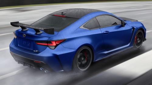 Photo of a 2022 Lexus RC in Electric Surge (paint color code 8Z1)