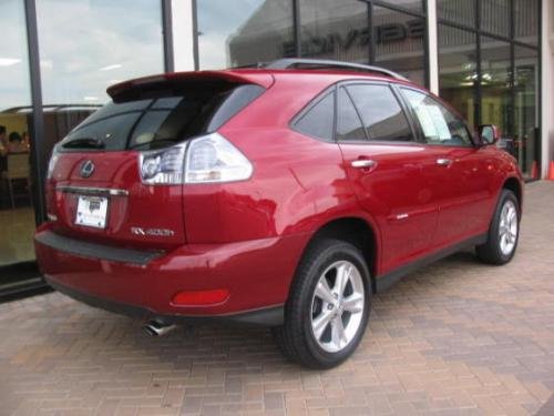 Photo of a 2008-2009 Lexus RX in Matador Red Mica (paint color code 3R1)