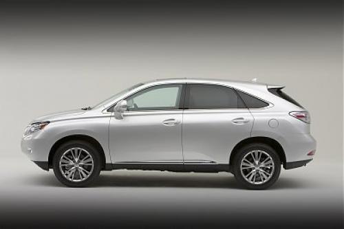 Photo of a 2010-2012 Lexus RX in Tungsten Pearl (paint color code 1G1)