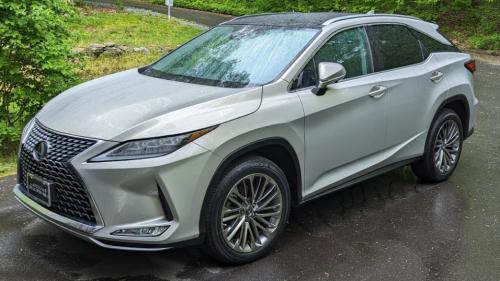 Photo of a 2020-2021 Lexus RX in Moonbeam Beige Metallic (paint color code 4X8)