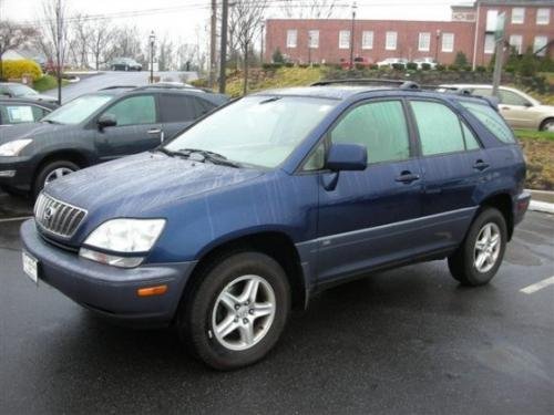 Photo of a 2001-2003 Lexus RX in Indigo Ink Pearl (paint color code 8P4)