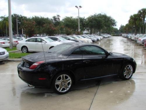 Photo of a 2007-2010 Lexus SC in Obsidian (paint color code 212