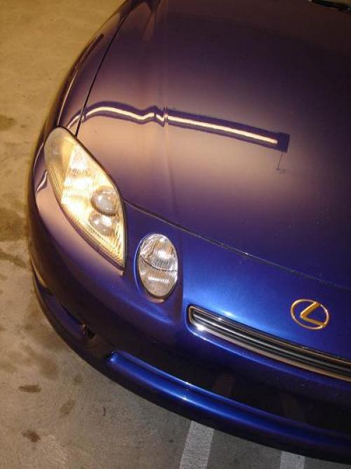 Photo of a 1997-1998 Lexus SC in Royal Sapphire Pearl (paint color code 8L5)