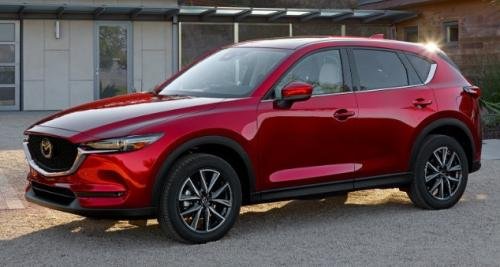 Photo of a 2018-2023 Mazda CX-9 in Soul Red Crystal Metallic (paint color code 46V)