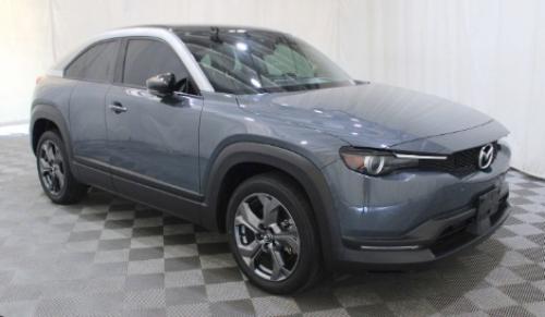 Photo of a 2022 Mazda MX-30 in Silver on Polymetal Gray Metallic (paint color code 47L)