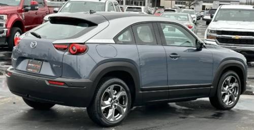 Photo of a 2022 Mazda MX-30 in Silver on Polymetal Gray Metallic (paint color code 47L)