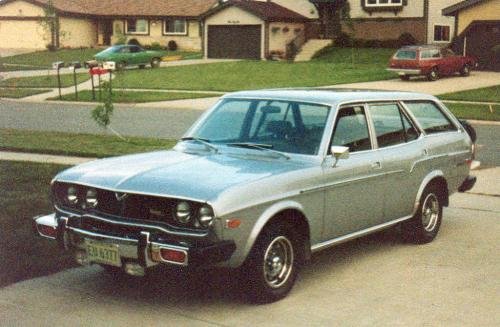 Photo of a 1974 Mazda RX-4 in Concorde Silver Metallic (paint color code D6)
