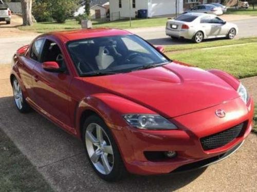 Photo of a 2007 Mazda RX-8 in Velocity Red Mica (paint color code 27A)