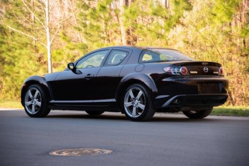 Photo of a 2005 Mazda RX-8 in Black Cherry Mica (paint color code 28W)
