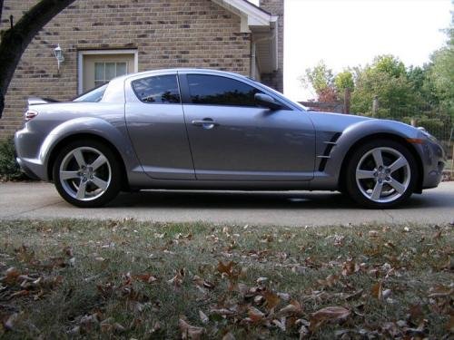 Photo of a 2004-2005 Mazda RX-8 in Titanium Gray Metallic (paint color code 29Y)