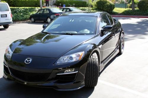 Photo of a 2009-2011 Mazda RX-8 in Sparkling Black Mica (paint color code 35N)