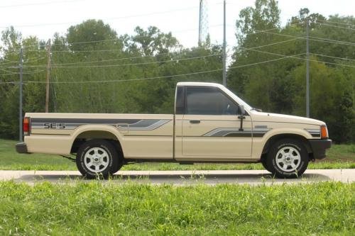 Photo of a 1986-1989 Mazda Truck in Light Beige (paint color code VG)