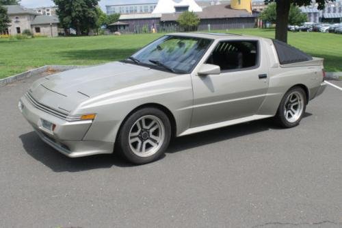 Photo of a 1987-1989 Mitsubishi Starion in Palermo Gray Metallic (paint color code L83)