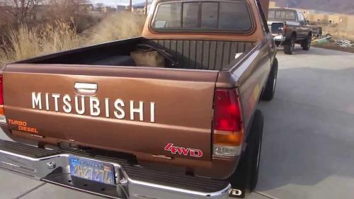 Photo of a 1983 Mitsubishi Truck in Brown Metallic (paint color code C90)