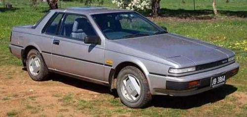 Photo of a 1984-1986 Nissan 200SX in Light Pewter Metallic (paint color code 280)
