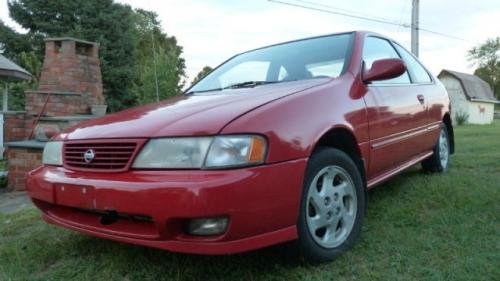 Photo of a 1995-1998 Nissan 200SX in Aztec Red (paint color code AG2