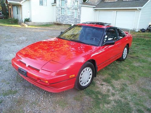 Photo of a 1989-1990 Nissan 240SX in Hot Red (paint color code 526)