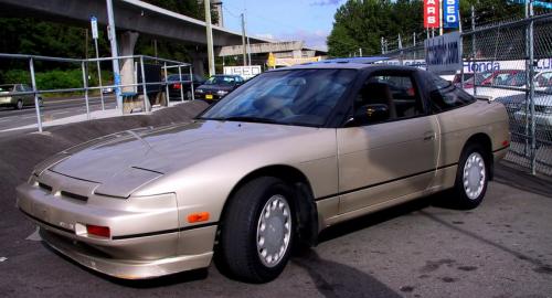 Photo of a 1989-1990 Nissan 240SX in Champagne Pearl (paint color code 656)