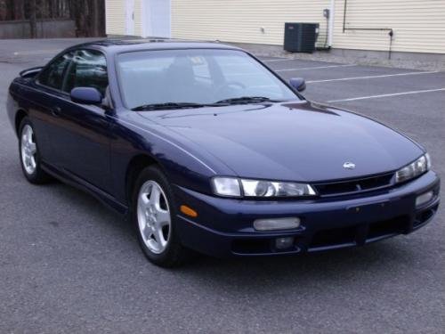 Photo of a 1997-1998 Nissan 240SX in Starfire Blue Pearl (paint color code BN6)