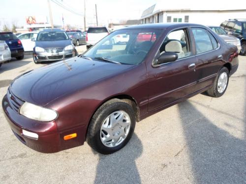 Photo of a 1997 Nissan Altima in Garnet Pearl (paint color code AS1)